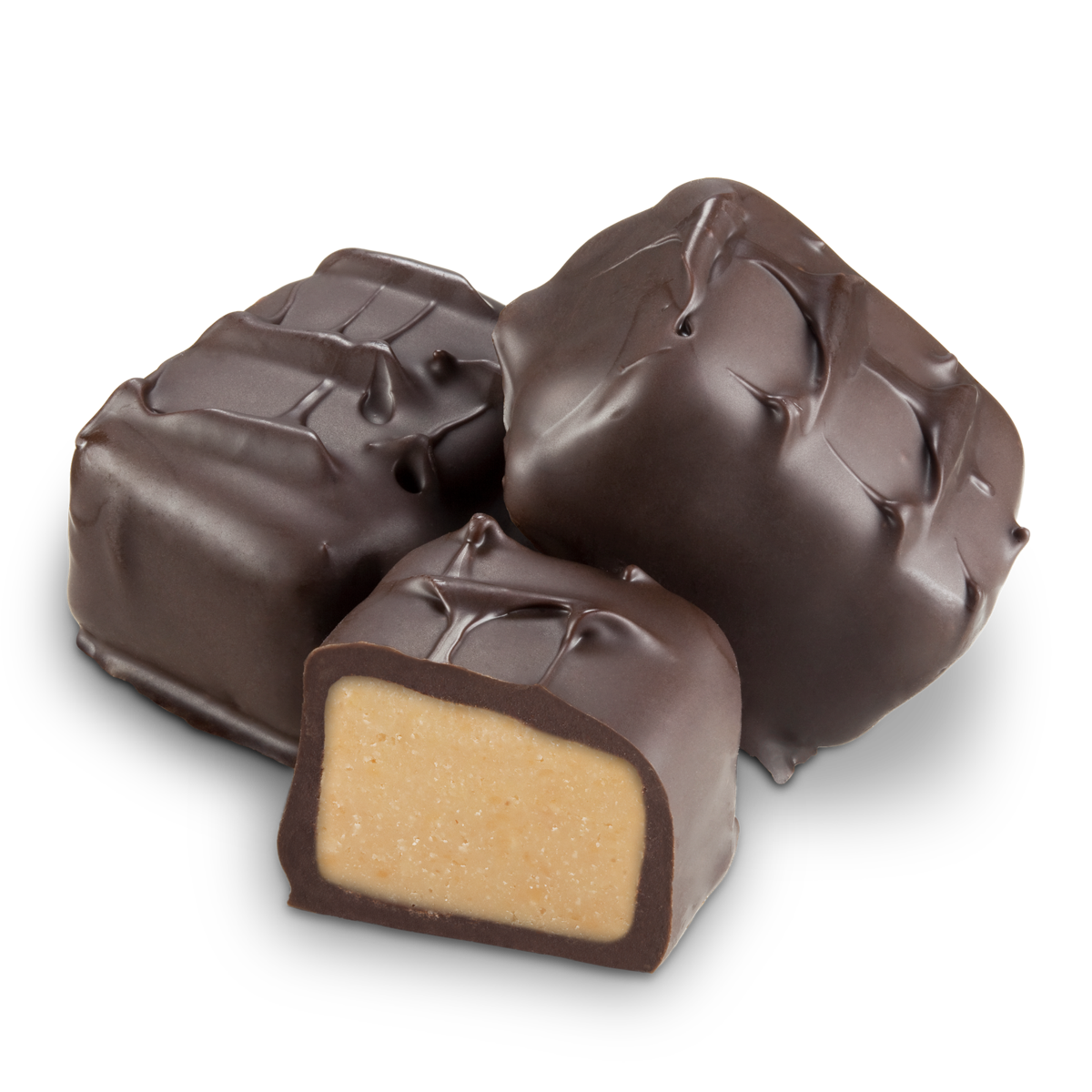 Dark Chocolate Peanut Butter Meltys Baraboo Candy Company Llc