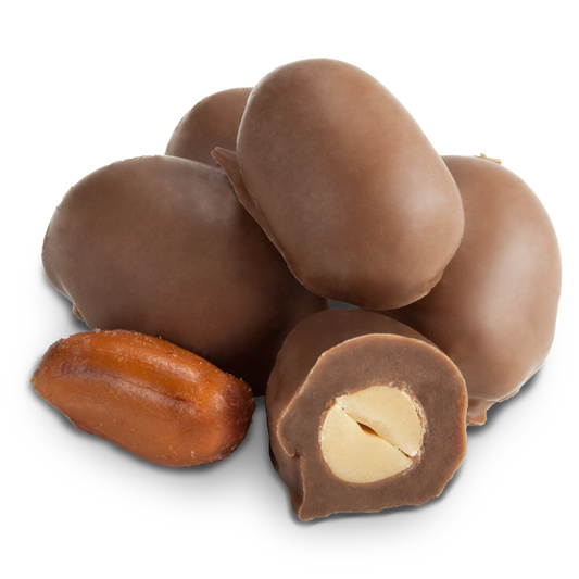 Reduced Sugar Milk Chocolate Covered Peanuts