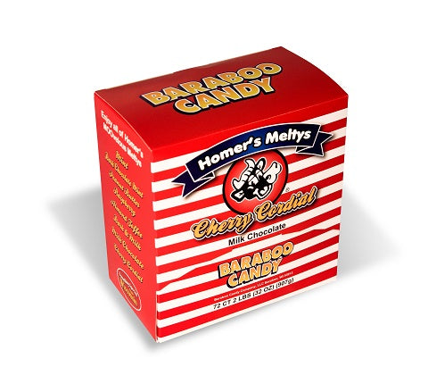 Milk Chocolate Cherry Melty 72ct Dispenser Box