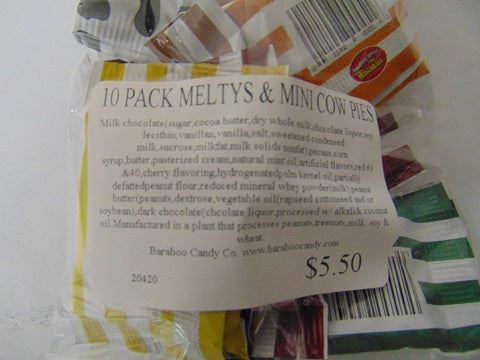 Melty Variety Flavors 10 Pack