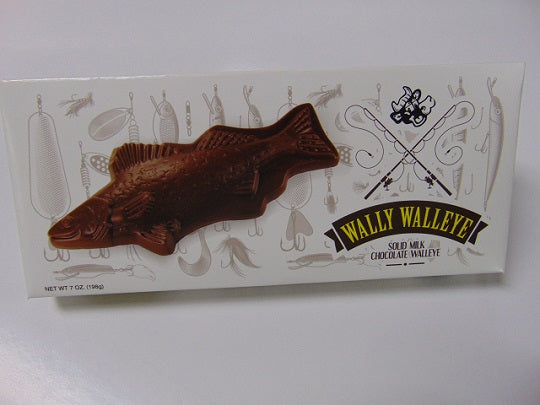 Wally Walleye Solid Milk Chocolate