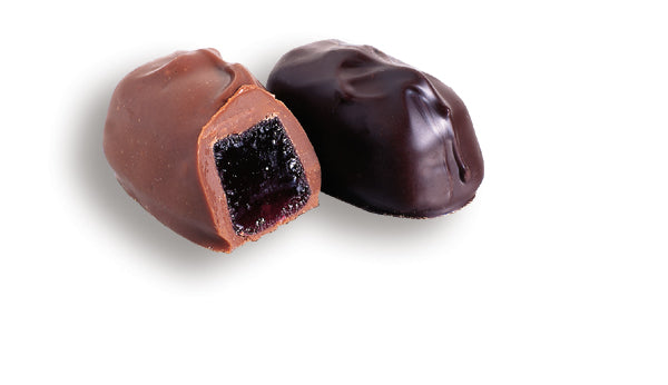 Sugar Free Milk Chocolate Raspberry Jellies