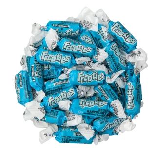 Blue Raspberry Fruities Soft Chew Candy 8oz Bag – Baraboo Candy Company ...