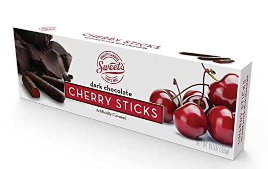 Sweet's Dark Chocolate Cherry Sticks