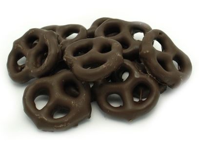 Dark Chocolate Mini Pretzel Twists