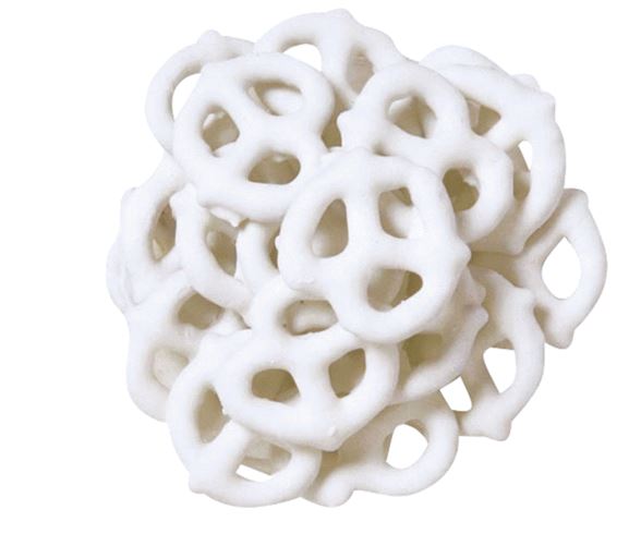 White Pretzels Twists