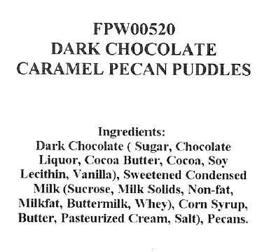 Dark Chocolate Pecan Puddles