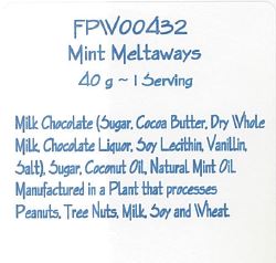 Milk Chocolate Mint Meltys