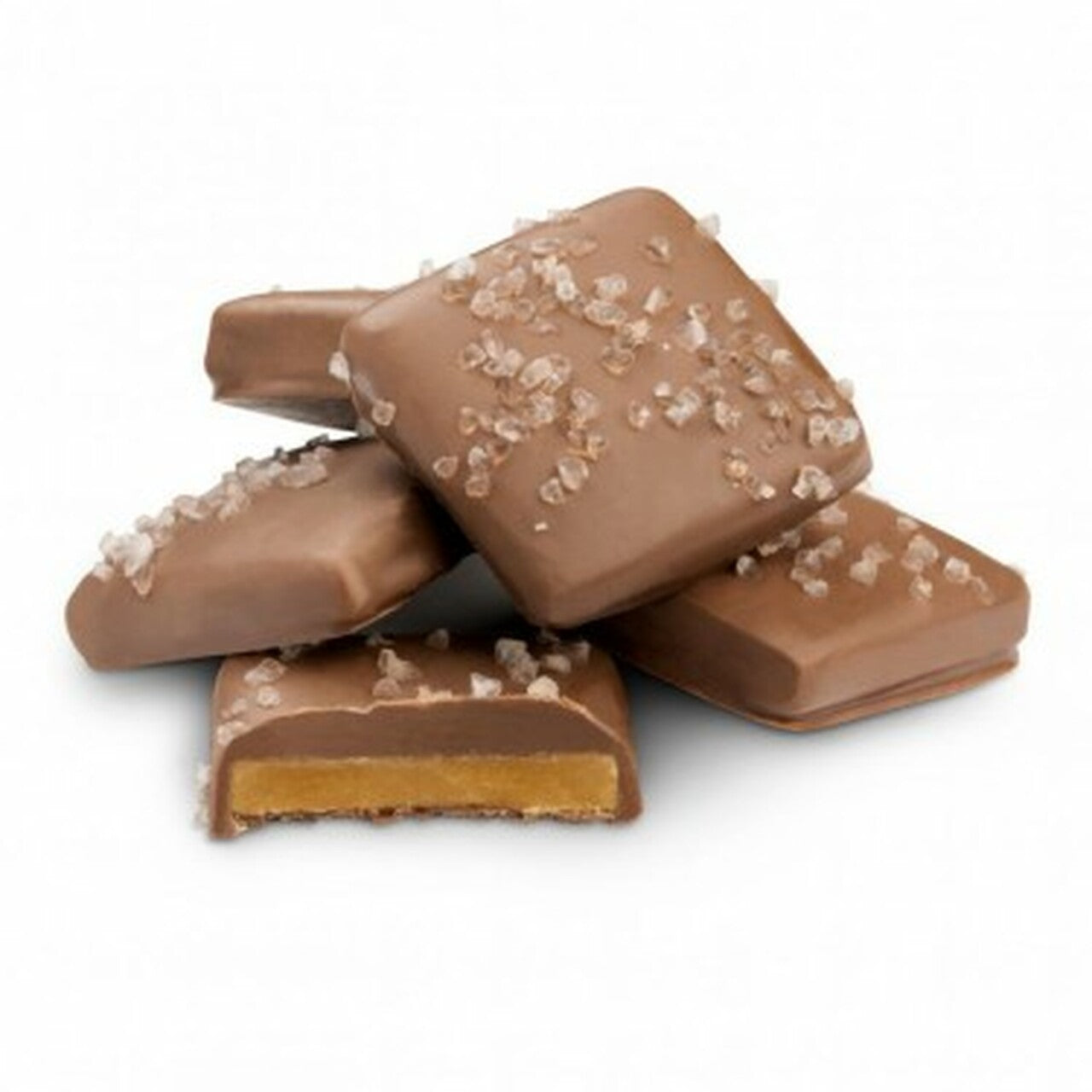 Milk Chocolate Almond Butter Toffee with Sea Salt